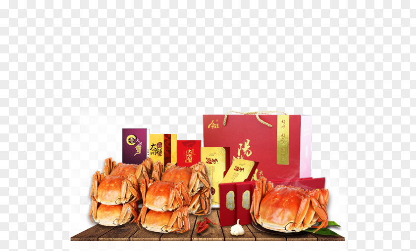 Crabs Party Yangcheng Lake Large Crab Red Chinese Mitten PNG