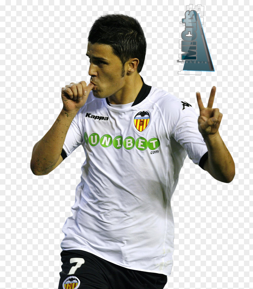 David Villa T-shirt Sleeve Outerwear Football Player PNG