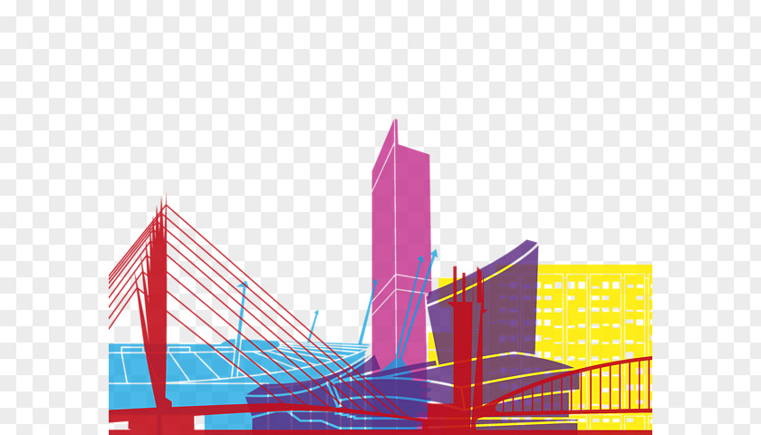 Manchester Skyline Drawing Royalty-free PNG