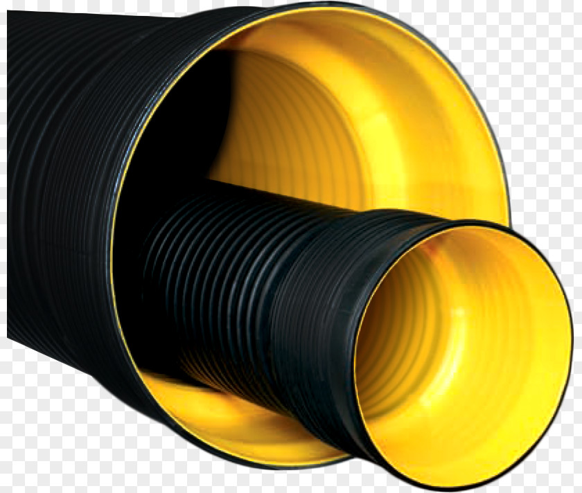 Plastic Pipework Koruge Boru Building Materials PNG