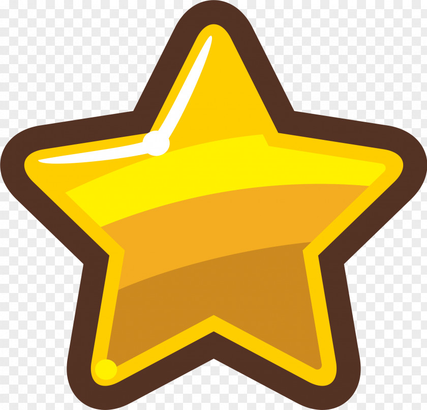 Red Star Gold Clip Art PNG