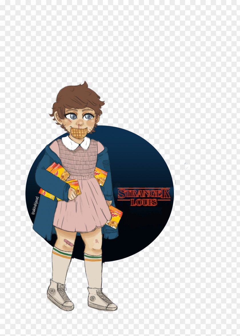 Stranger Things Cartoon Illustration Costume Outerwear Character PNG