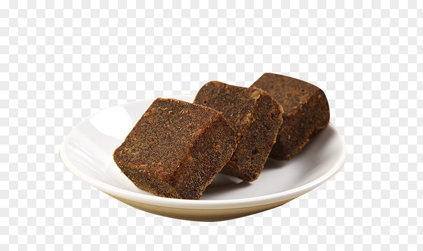 The Black Sugar In Plate Is Fast Ginger Tea Brown PNG