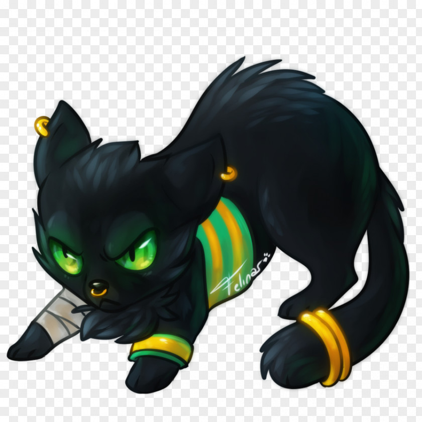 Cat Black DeviantArt Fan Art PNG