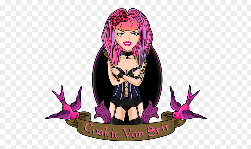 Cookie Crumbs Pink M Legendary Creature Clip Art PNG