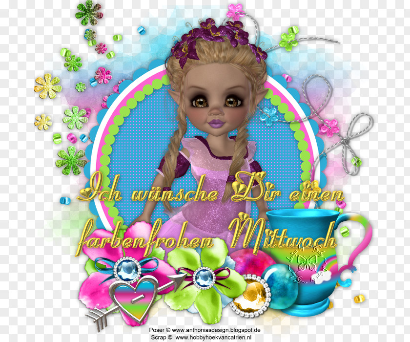 Flower Toddler Photomontage PSP Animated Film PNG