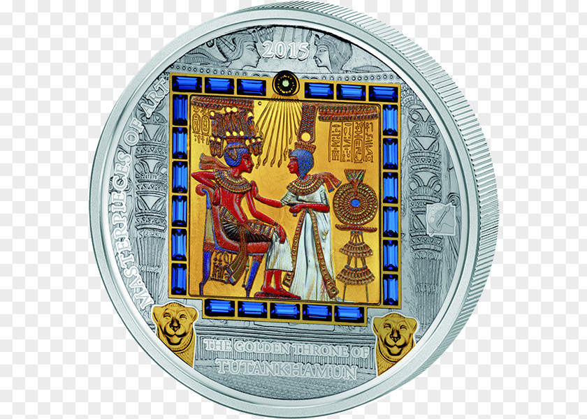 Gold Throne Coin Silver PNG