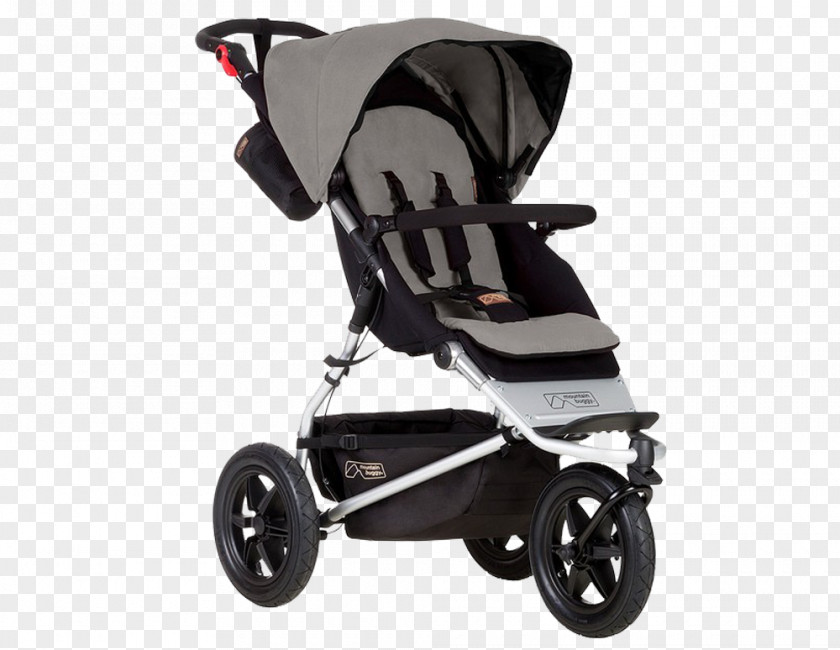 Roller Buggy Mountain Urban Jungle Single Baby Transport Swift Silver PNG