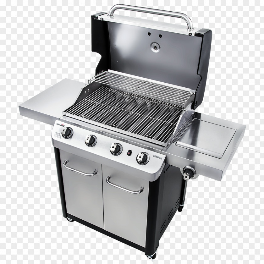 Barbecue Char-Broil Signature 4 Burner Gas Grill Grilling Gasgrill PNG