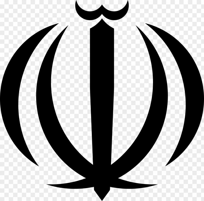 Persian Iranian Revolution Emblem Of Iran Flag Coat Arms PNG