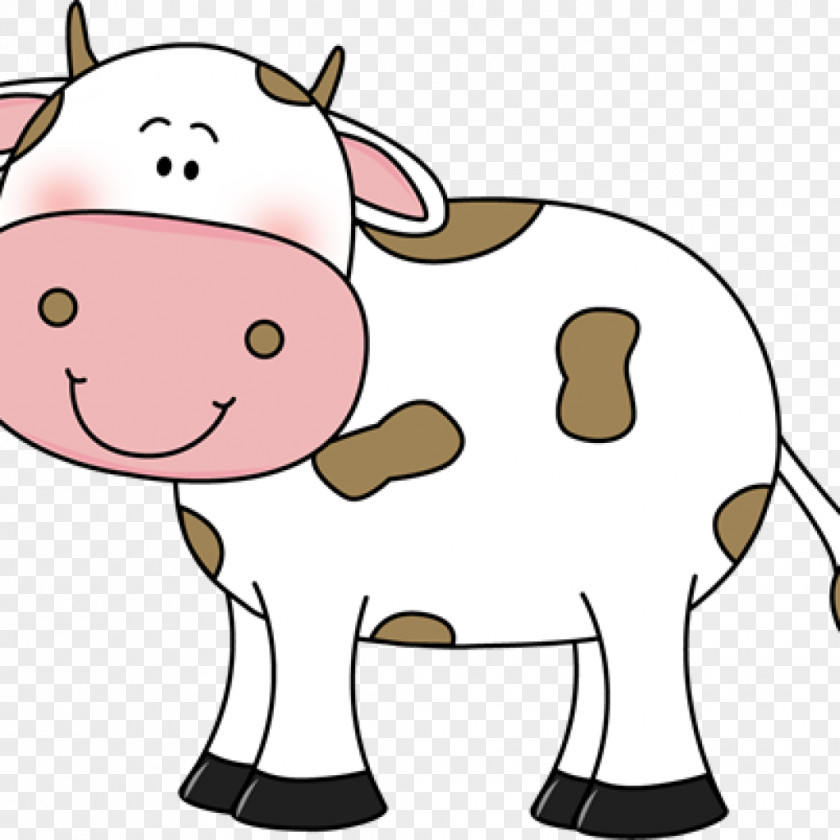 Pink Cow Clip Art Baka Openclipart Free Content PNG