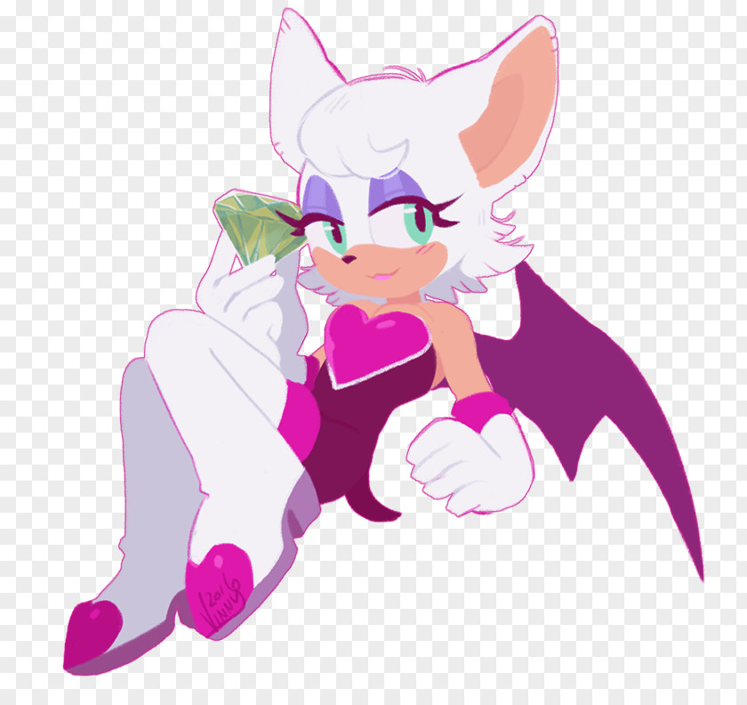 Rouge The Bat Cat Drawing Sonic Hedgehog PNG