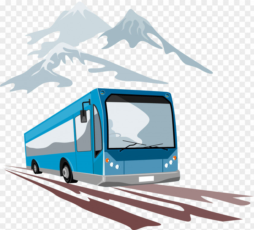 Shuttle Buses And The Mountains Tour Bus Service Coach Minibus PNG