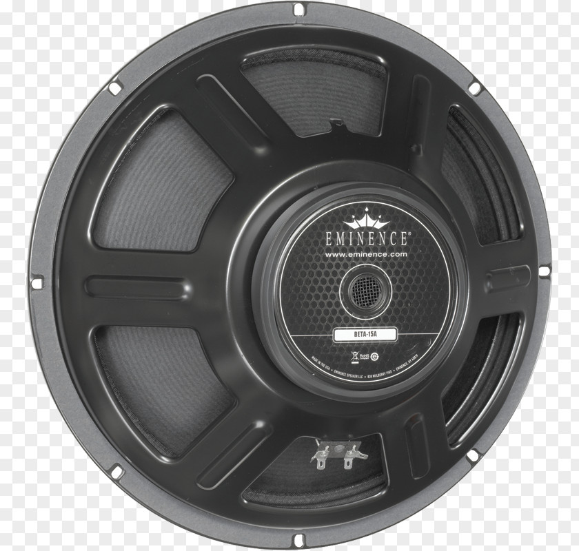 3,7kHz Eminence PRO Woofer 8 Ohm Replacement SpeakerAudio Frequency Generator Loudspeaker Beta 15A, 15