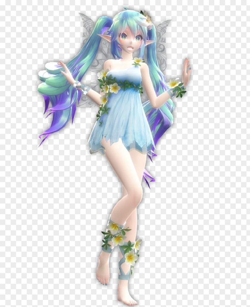 Fairy Hatsune Miku MikuMikuDance Vocaloid PNG
