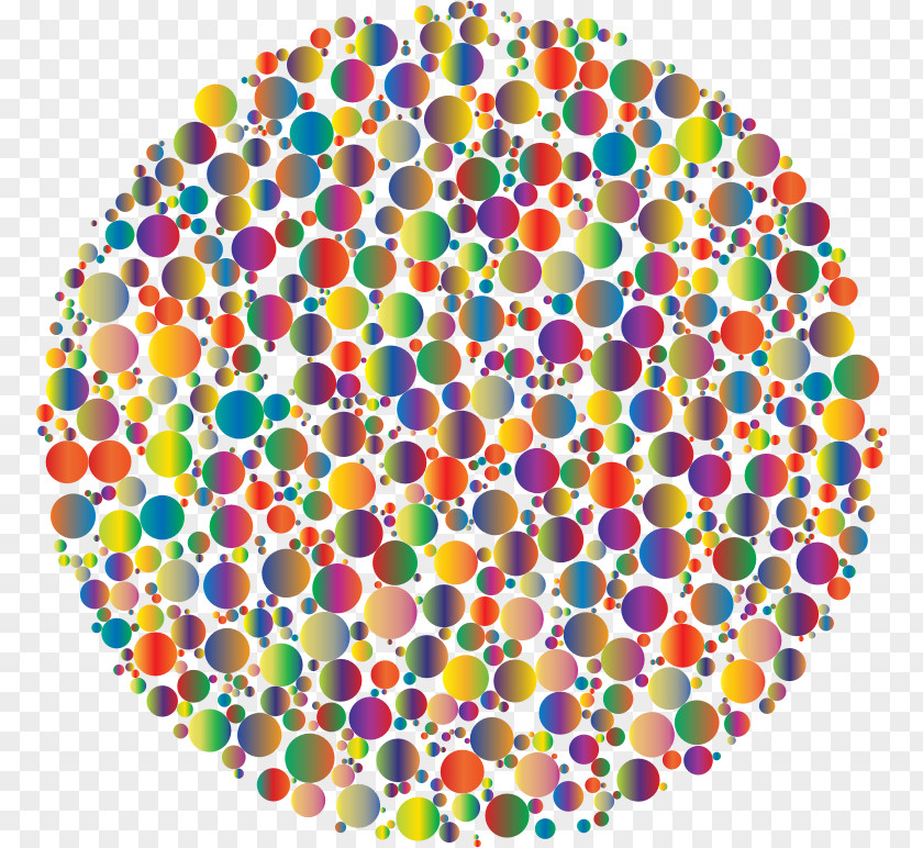 Circle Abstract Fractal Color Clip Art PNG