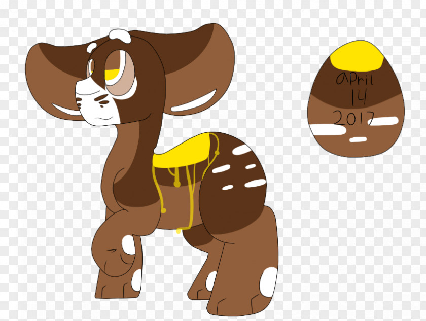 Lion Horse Cat Cartoon Character PNG