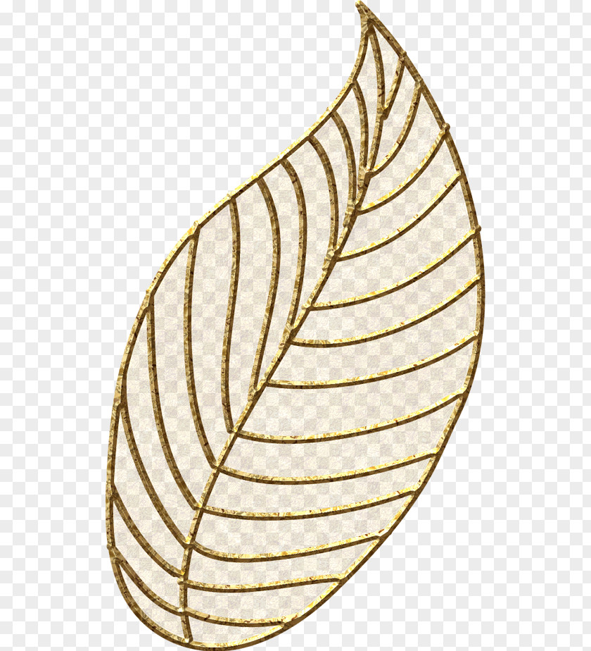 Gold Metal Leaf PNG