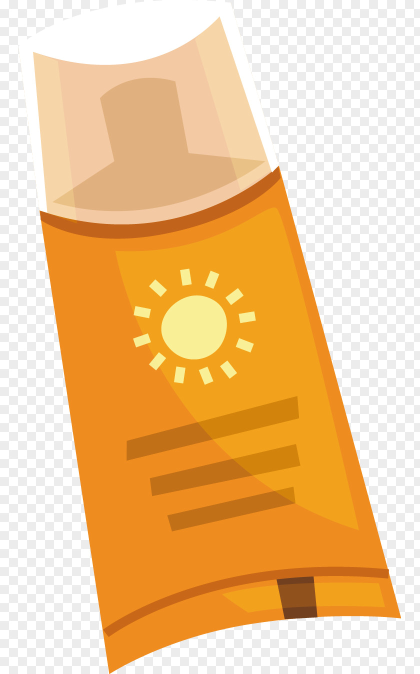Sun Vector Sunscreen Cosmetics Computer File PNG