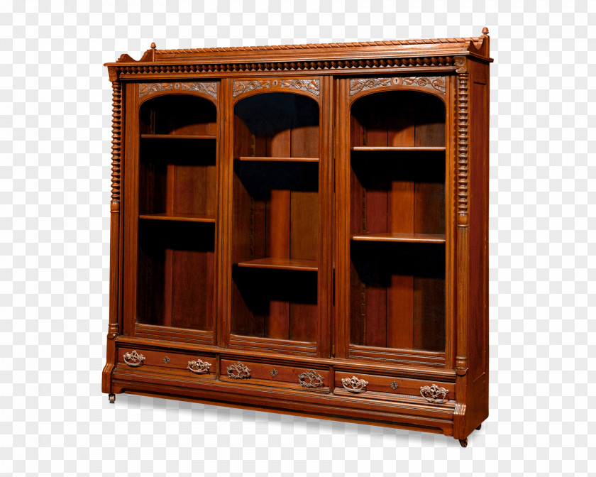 Cupboard Bookcase Chiffonier Wood Stain Cabinetry PNG