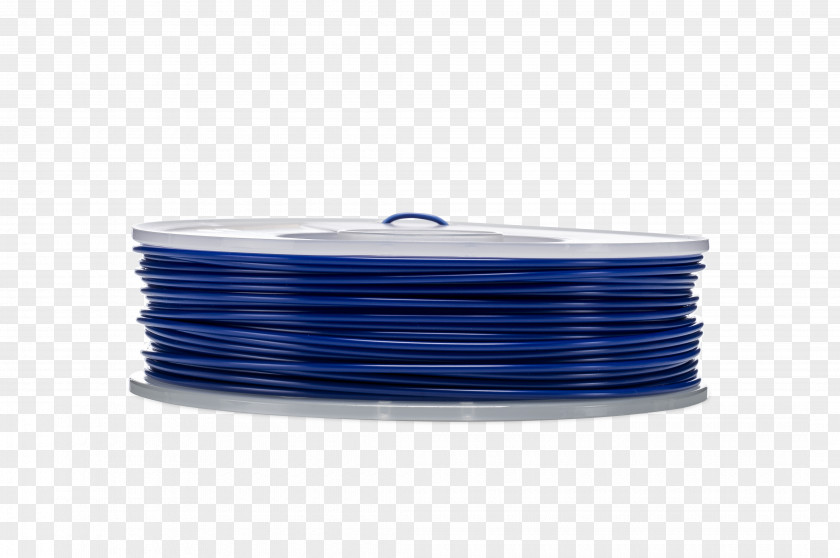 Dubai Polylactic Acid Ultimaker Blue 3D Printing Filament PNG