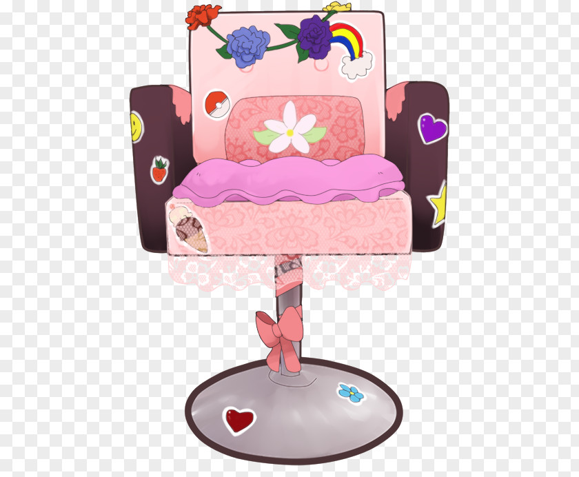 Hanging Chair Pink M PNG
