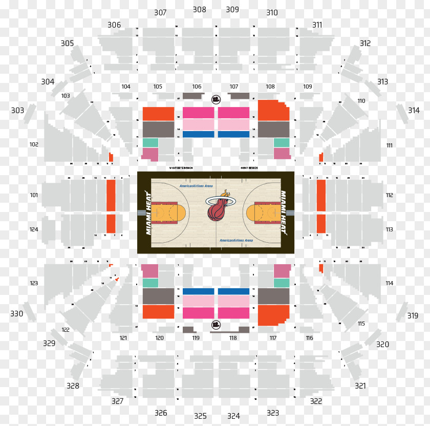 Price Element Miami Heat American Airlines Arena NBA Ticket New York Knicks PNG