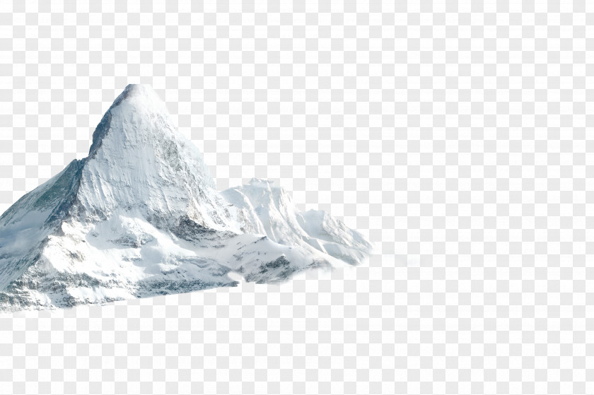 Snow Mountain Iceberg Computer File PNG