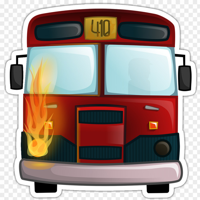 Stiker Bus Everlasting Summer Compact Car Window Vehicle PNG
