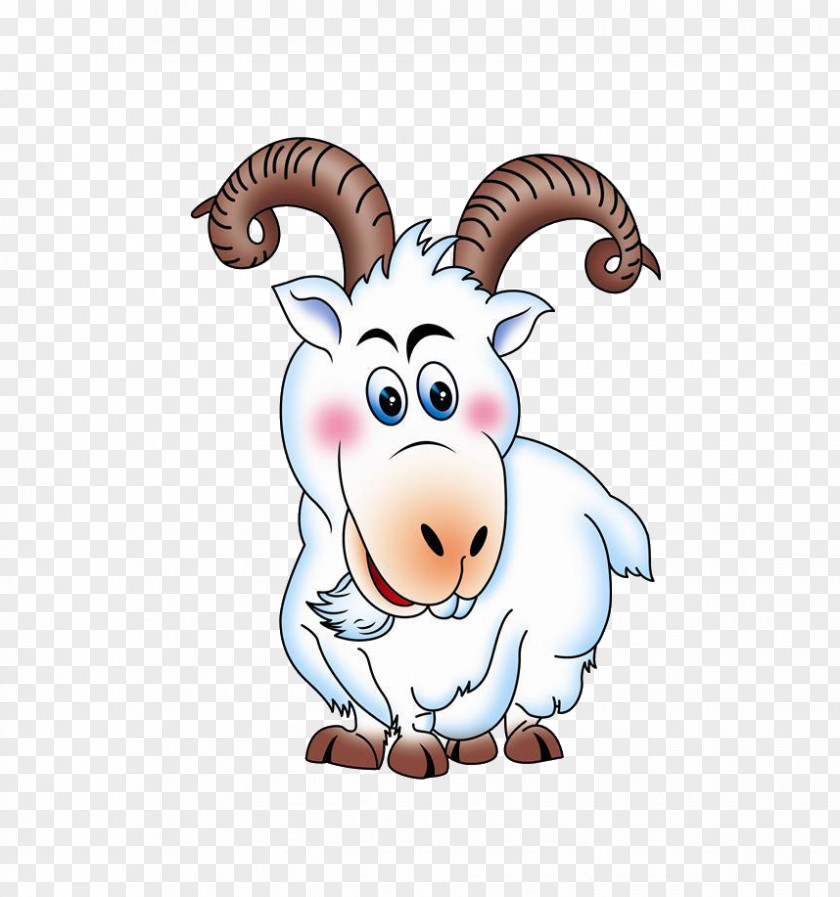 Cartoon Goat Sheep Animation PNG