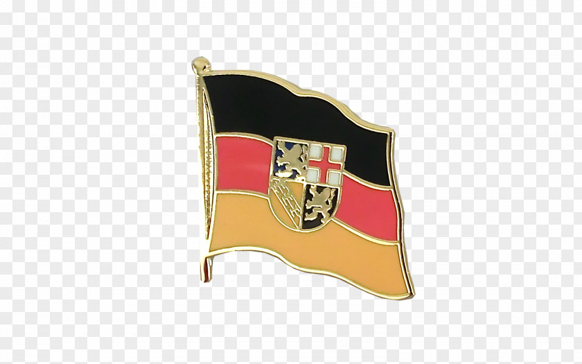 Flag Of Saarland States Germany Lapel Pin PNG