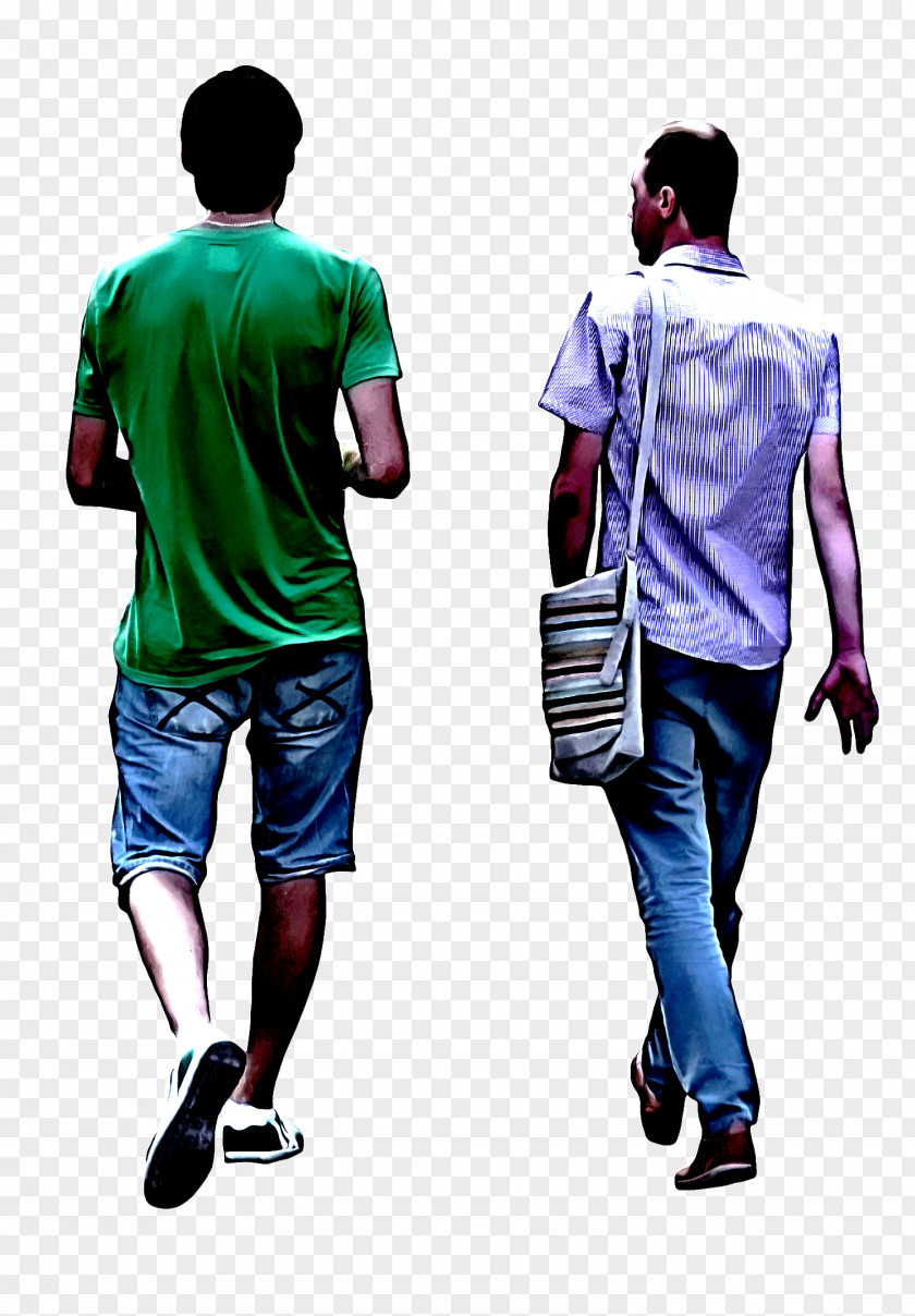 Jeans Shoe Green Standing T-shirt Walking Sleeve PNG