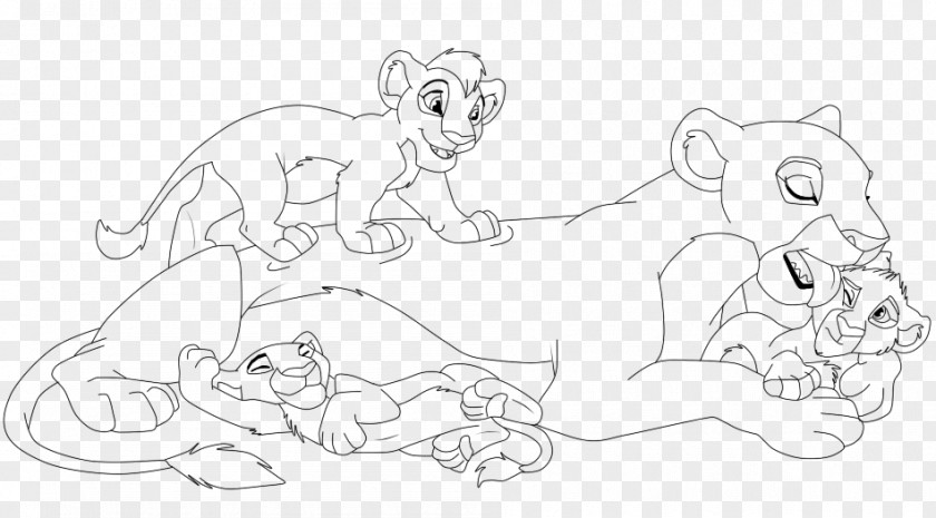 Lion Dog Simba Drawing Coloring Book PNG