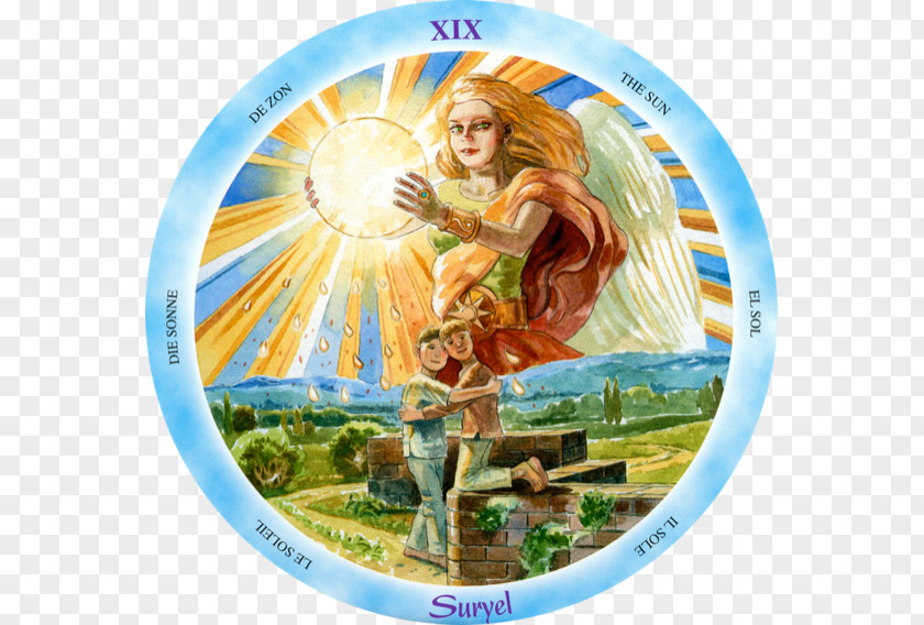 Angel Mary, Queen Of Angels Ancient Italian Tarots Lo Scarabeo S.r.l. PNG