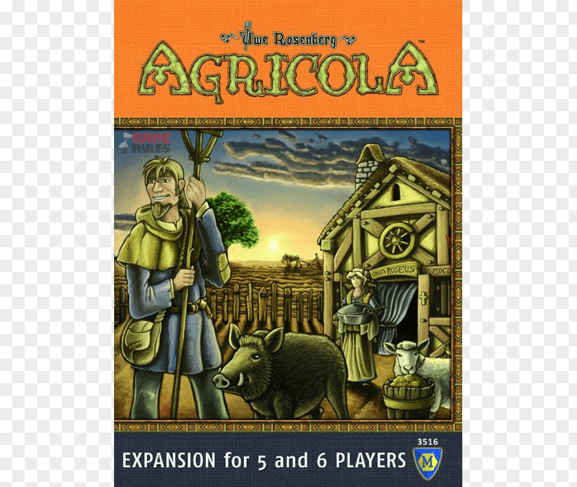 EXPANSION Agricola Board Game Lookout Games Expansion Pack PNG