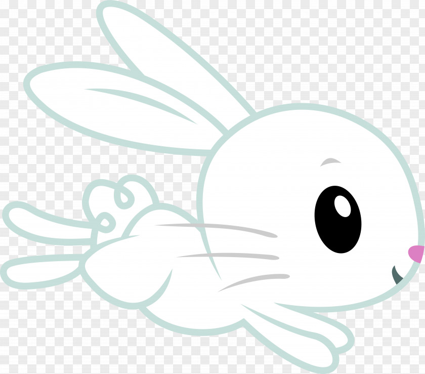 Rabbit Angel Bunny Rainbow Dash Drawing Clip Art PNG