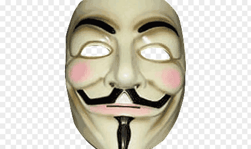 V For Vendetta Guy Fawkes Mask PNG