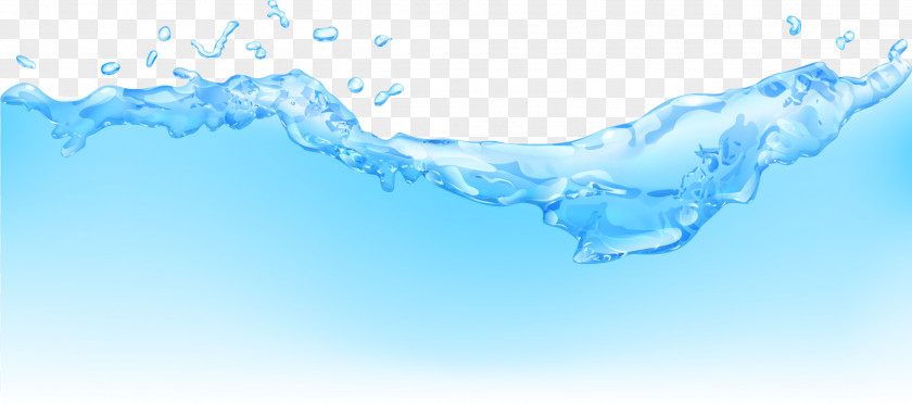 Blue Fresh Water Flow PNG fresh water flow clipart PNG