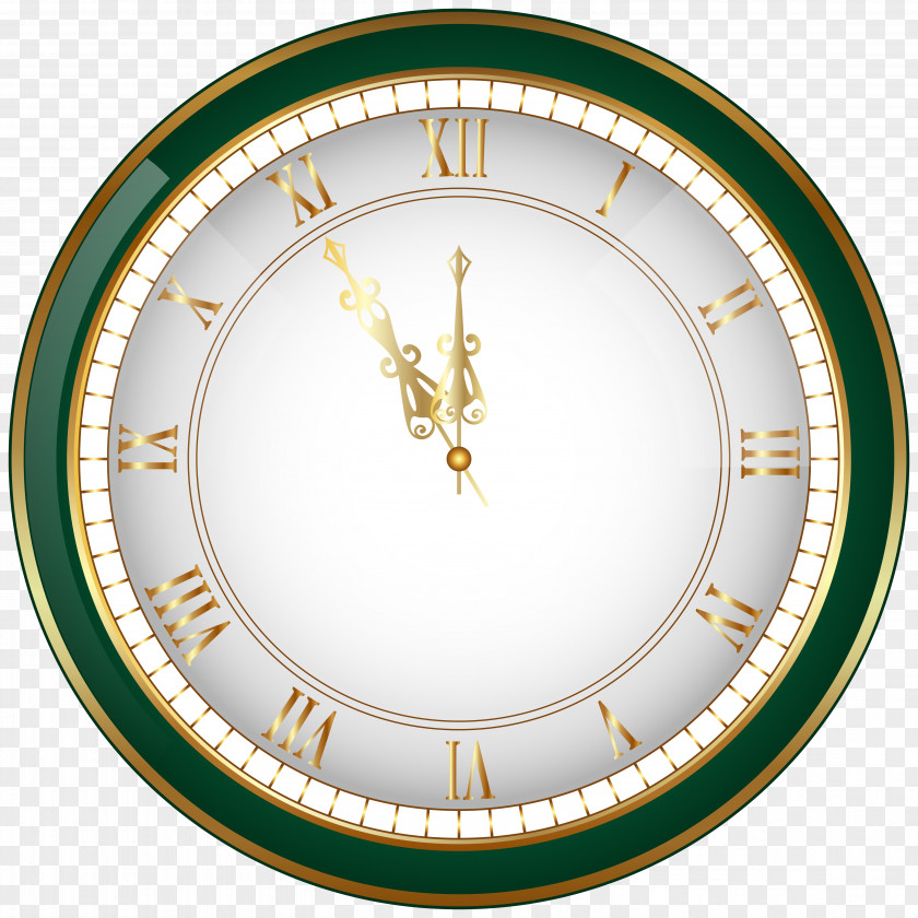 Clock New Year's Eve Christmas PNG