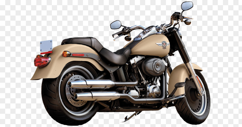 Fat Boy Harley-Davidson FLSTF Softail Motorcycle Super Glide PNG