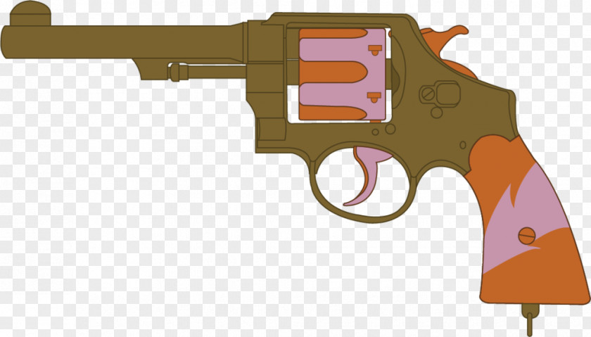 M1917 Revolver Smith & Wesson Firearm Pistol PNG