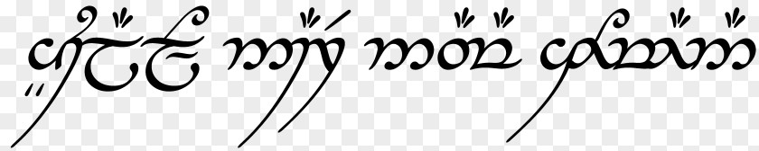 The Lord Of Rings Quenya Gandalf Elvish Languages Sauron PNG