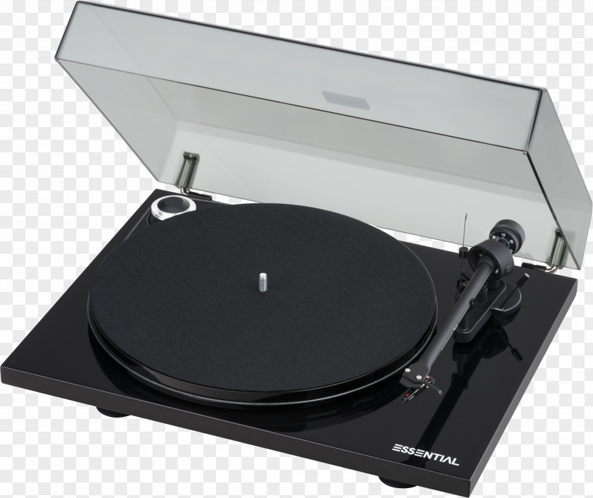 Turntable Pro-Ject Essential III Audio Phonograph Electronics PNG