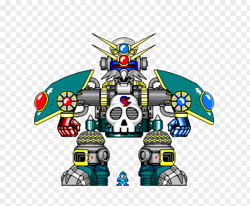 Isometric Design Dr. Wily Mega Man 4 IV Man: The Wars Robot PNG