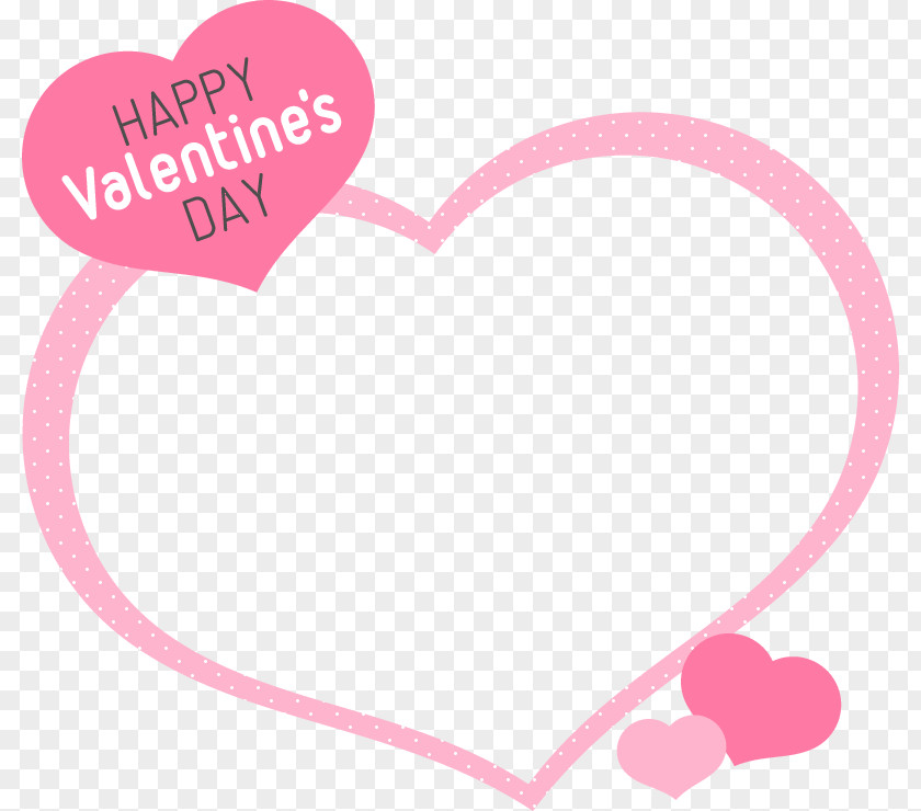 Valentine's Day Line Pink M Clip Art PNG