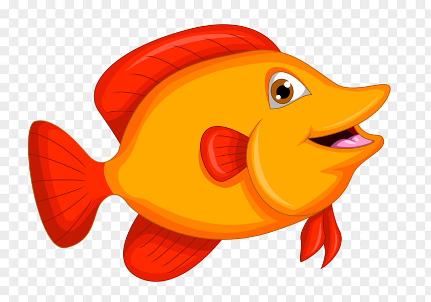 Painted Red Smile Fish Preview Safari PNG