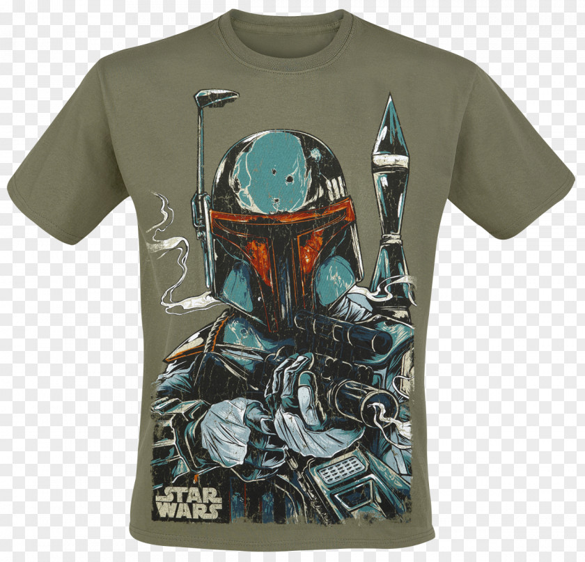 T-shirt Boba Fett Stormtrooper R2-D2 Merchandising PNG