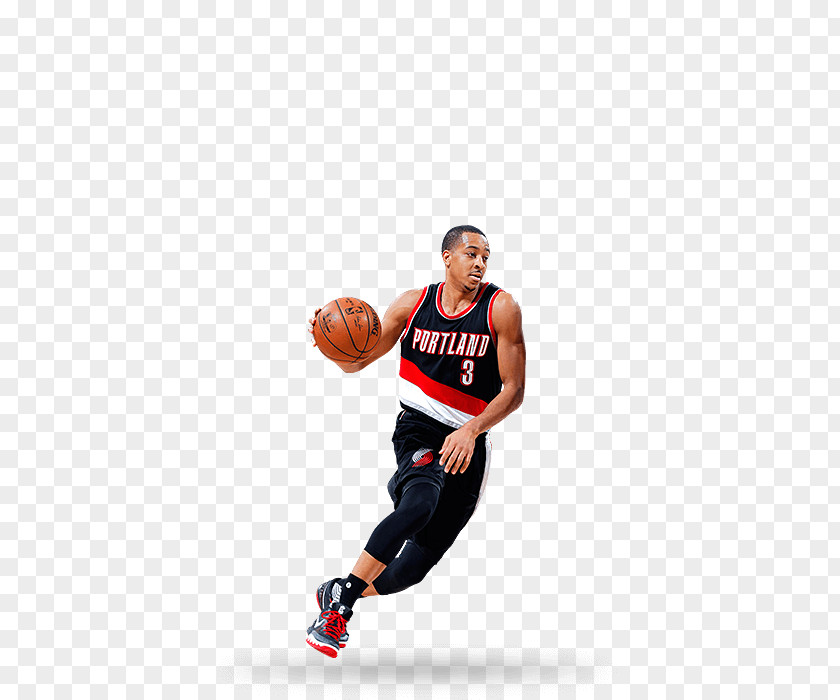 Basketball Moves Portland Trail Blazers Jersey Knee PNG