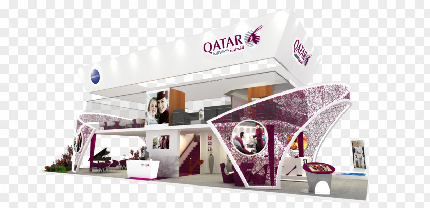 Qatar Airways Cabanatuan Exhibition Exhibit Design PNG