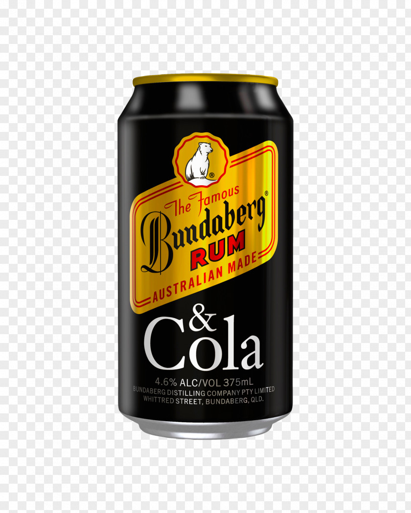Rum Cola Bundaberg And Coke PNG